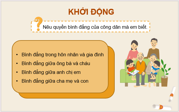 Giáo án điện tử KTPL 11 Cánh diều Bài 10: Quyền bình đẳng của công dân trước pháp luật | PPT Kinh tế Pháp luật 11