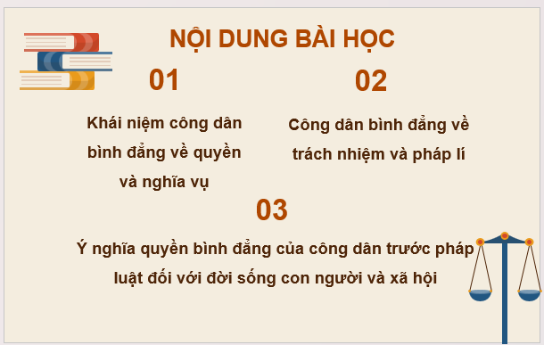 Giáo án điện tử KTPL 11 Cánh diều Bài 10: Quyền bình đẳng của công dân trước pháp luật | PPT Kinh tế Pháp luật 11