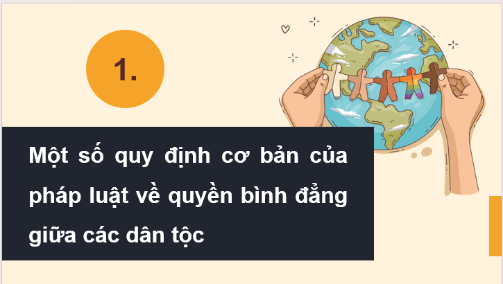 Giáo án điện tử KTPL 11 Kết nối tri thức Bài 11: Quyền bình đẳng giữa các dân tộc | PPT Kinh tế Pháp luật 11