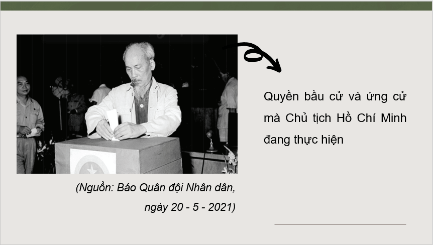 Giáo án điện tử KTPL 11 Chân trời sáng tạo Bài 14: Quyền và nghĩa vụ công dân về bầu cử và ứng cử | PPT Kinh tế Pháp luật 11