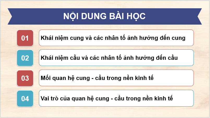 Giáo án điện tử KTPL 11 Chân trời sáng tạo Bài 2: Cung - cầu trong nền kinh tế thị trường | PPT Kinh tế Pháp luật 11