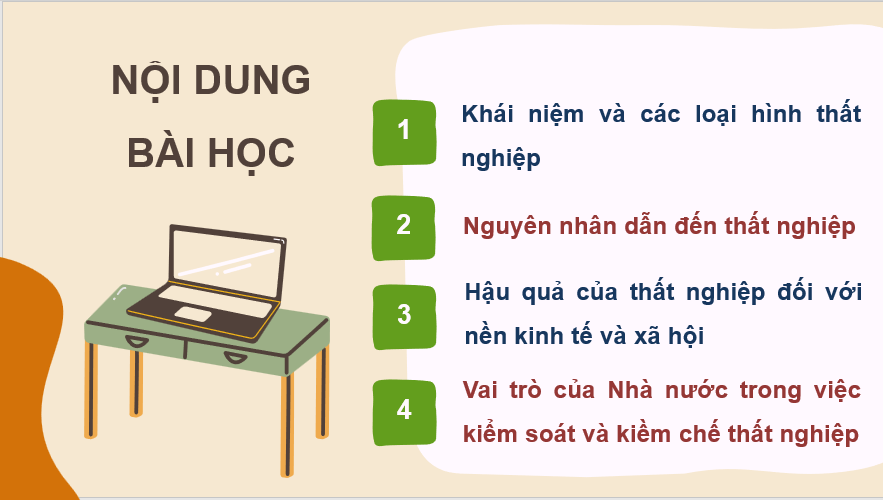 Giáo án điện tử KTPL 11 Chân trời sáng tạo Bài 4: Thất nghiệp trong kinh tế thị trường | PPT Kinh tế Pháp luật 11