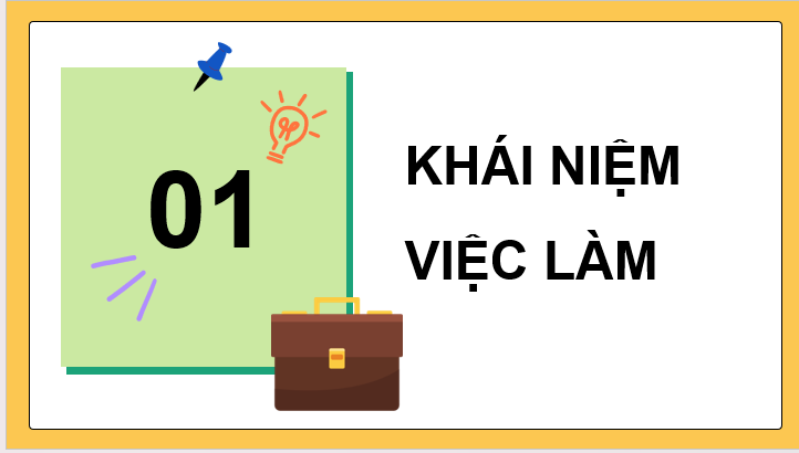 Giáo án điện tử KTPL 11 Cánh diều Bài 4: Việc làm | PPT Kinh tế Pháp luật 11