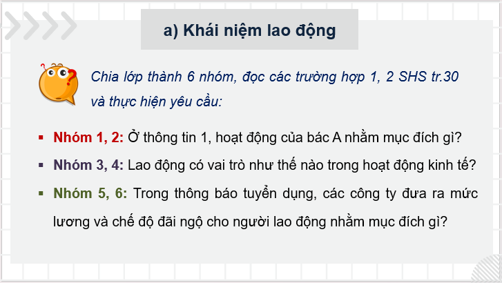 Giáo án điện tử KTPL 11 Kết nối tri thức Bài 5: Thị trường lao động và việc làm | PPT Kinh tế Pháp luật 11