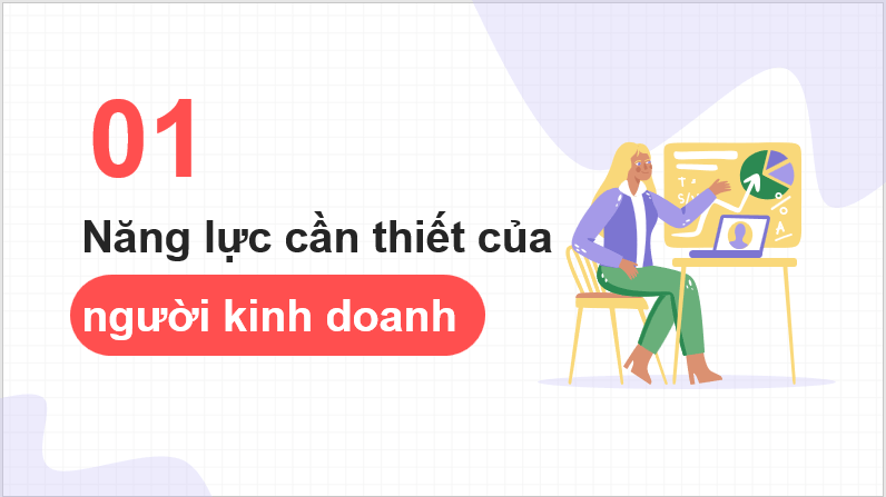 Giáo án điện tử KTPL 11 Chân trời sáng tạo Bài 7: Năng lực cần thiết của người kinh doanh | PPT Kinh tế Pháp luật 11