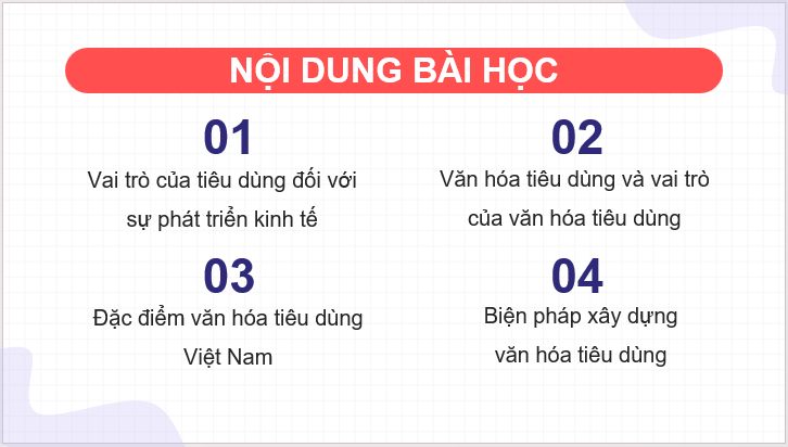 Giáo án điện tử KTPL 11 Cánh diều Bài 9: Văn hóa tiêu dùng | PPT Kinh tế Pháp luật 11