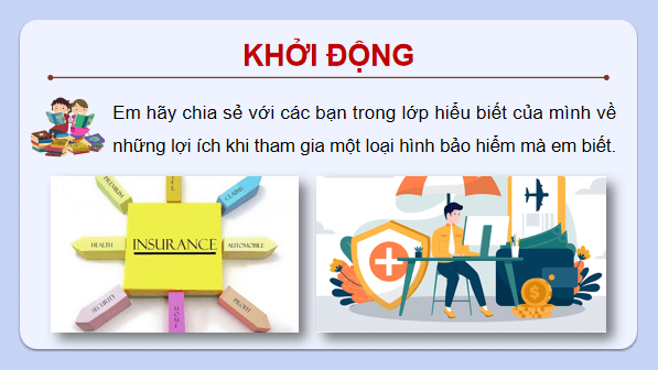 Giáo án điện tử KTPL 12 Cánh diều Bài 3: Bảo hiểm | PPT Kinh tế Pháp luật 12