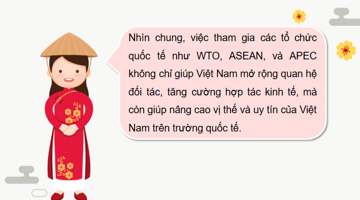 Giáo án điện tử Chuyên đề KTPL 12 Cánh diều Chuyên đề 3: Việt Nam trong tiến trình hội nhập kinh tế quốc tế | PPT Chuyên đề Kinh tế Pháp luật 12