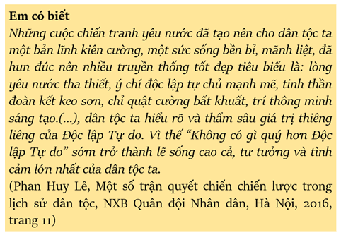 Giáo án Lịch Sử 11 Chân trời sáng tạo Bài 7: Chiến tranh bảo vệ Tổ quốc trong lịch sử Việt Nam (trước năm 1945)