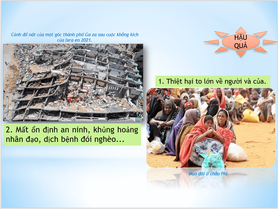 Giáo án điện tử Chuyên đề Sử 11 Kết nối tri thức Giáo án điện tử Chiến tranh, xung đột quân sự sau chiến tranh lạnh | PPT Chuyên đề Lịch sử 11