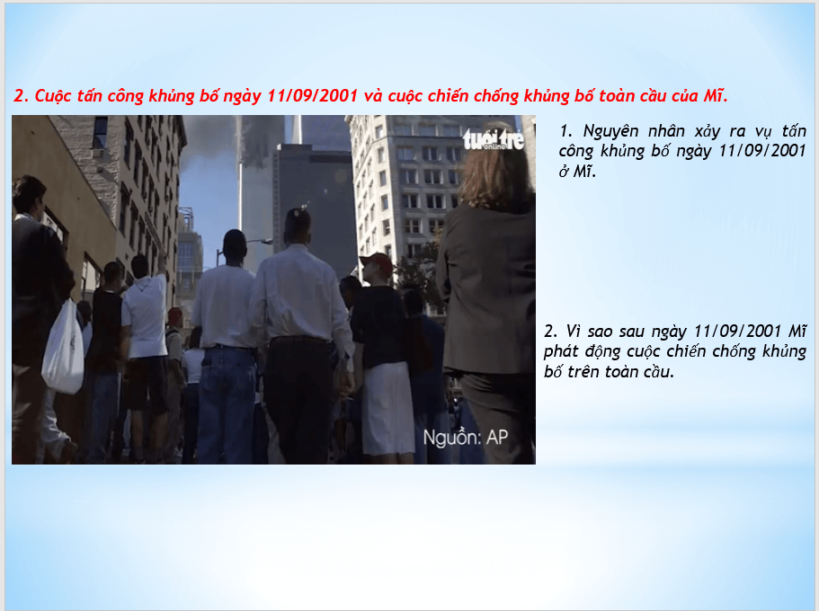 Giáo án điện tử Chuyên đề Sử 11 Kết nối tri thức Giáo án điện tử Chiến tranh, xung đột quân sự sau chiến tranh lạnh | PPT Chuyên đề Lịch sử 11