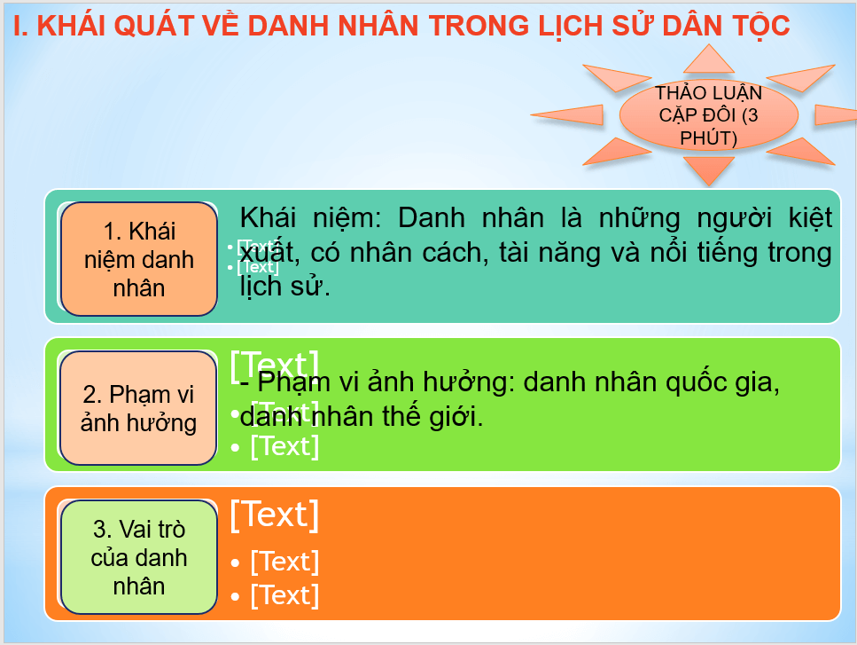 Giáo án điện tử Chuyên đề Sử 11 Kết nối tri thức Giáo án điện tử Khái quát về danh nhân trong lịch sử dân tộc | PPT Chuyên đề Lịch sử 11
