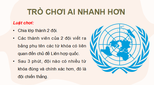 Giáo án điện tử Lịch Sử 12 Kết nối Bài 1: Liên hợp quốc | PPT Sử 12 Kết nối tri thức