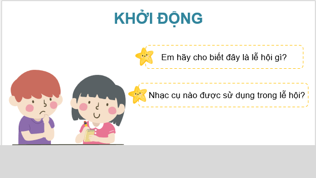 Giáo án điện tử Lịch Sử và Địa Lí lớp 4 Kết nối tri thức Bài 23: Lễ hội Cồng chiêng Tây Nguyên | PPT Lịch Sử và Địa Lí 4