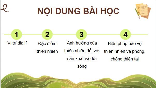 Giáo án điện tử Lịch Sử và Địa Lí lớp 4 Cánh diều Bài 3: Thiên nhiên vùng Trung du và miền núi Bắc Bộ | PPT Lịch Sử và Địa Lí 4