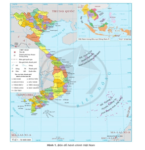 Giáo án Lịch Sử và Địa Lí lớp 5 Cánh diều Bài 1: Vị trí địa lí, lãnh thổ, đơn vị hành chính, Quốc kì, Quốc huy, Quốc ca của Việt Nam