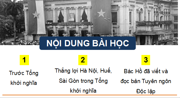 Giáo án điện tử Lịch Sử và Địa Lí lớp 5 Cánh diều Bài 13: Cách mạng tháng Tám năm 1945 | PPT Lịch Sử và Địa Lí 5