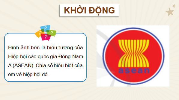 Giáo án điện tử Lịch Sử và Địa Lí lớp 5 Cánh diều Bài 19: Hiệp hội các quốc gia Đông Nam Á | PPT Lịch Sử và Địa Lí 5
