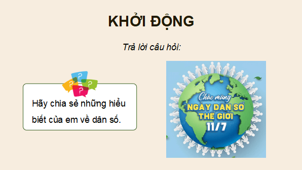 Giáo án điện tử Lịch Sử và Địa Lí lớp 5 Cánh diều Bài 21: Dân số và các chủng tộc trên thế giới | PPT Lịch Sử và Địa Lí 5