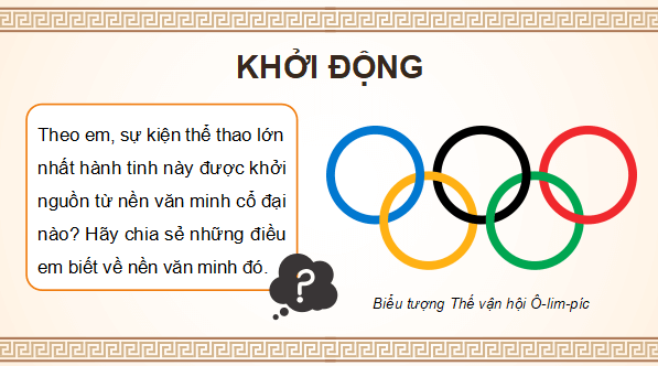 Giáo án điện tử Lịch Sử và Địa Lí lớp 5 Kết nối tri thức Bài 25: Văn minh Hy Lạp | PPT Lịch Sử và Địa Lí 5