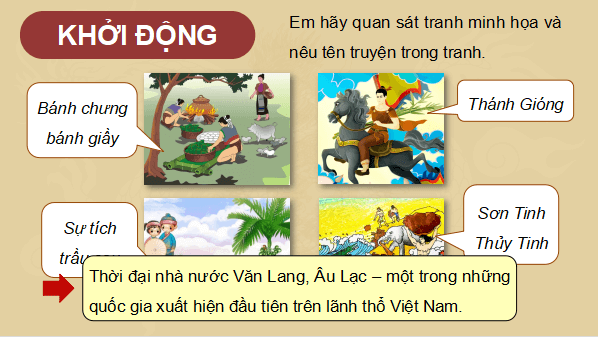 Giáo án điện tử Lịch Sử và Địa Lí lớp 5 Kết nối tri thức Bài 5: Nhà nước Văn Lang, Nhà nước Âu Lạc | PPT Lịch Sử và Địa Lí 5