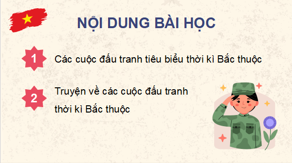 Giáo án điện tử Lịch Sử và Địa Lí lớp 5 Cánh diều Bài 8: Đấu tranh giành độc lập thời kì Bắc thuộc | PPT Lịch Sử và Địa Lí 5