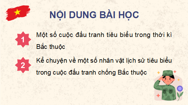 Giáo án điện tử Lịch Sử và Địa Lí lớp 5 Kết nối tri thức Bài 8: Đấu tranh giành độc lập thời kì Bắc thuộc | PPT Lịch Sử và Địa Lí 5