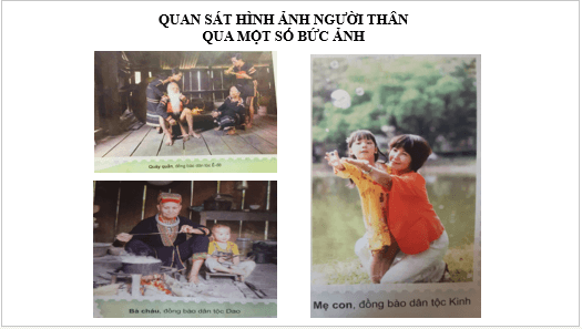 Giáo án điện tử Mĩ thuật lớp 1 Kết nối tri thức Chủ đề 8: Người thân của em | PPT Mĩ thuật 1