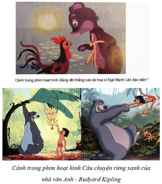 Giáo án Mĩ thuật 11 Kết nối tri thức Bài 2: Thiết kế mĩ thuật bối cảnh trong phim hoạt hình 
