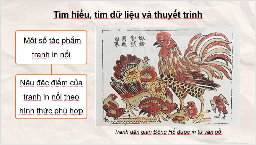 Giáo án điện tử Mĩ thuật 11 Kết nối tri thức Bài 1: Khái quát về trinh in nổi | PPT Mĩ thuật 11