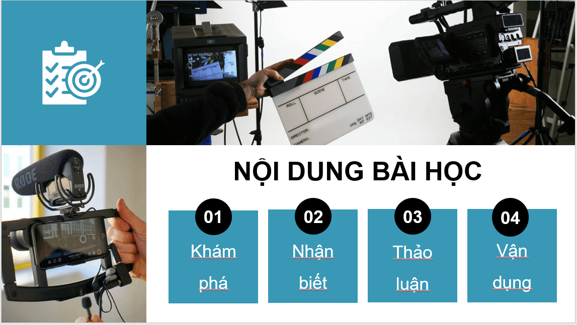 Giáo án điện tử Mĩ thuật 11 Kết nối tri thức Bài 1: Khái quát về video clip | PPT Mĩ thuật 11