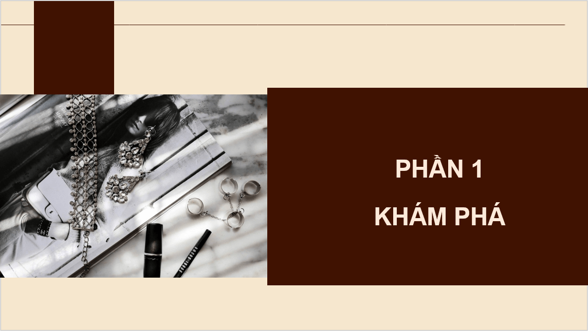 Giáo án điện tử Mĩ thuật 11 Kết nối tri thức Bài 2: Thiết kế mẫu phụ kiện thời trang bằng các chất liệu khác nhau | PPT Mĩ thuật 11