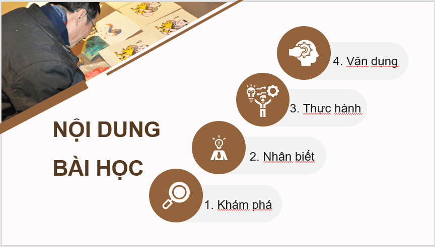 Giáo án điện tử Mĩ thuật 11 Kết nối tri thức Bài 2: Thực hành tranh in nổi | PPT Mĩ thuật 11