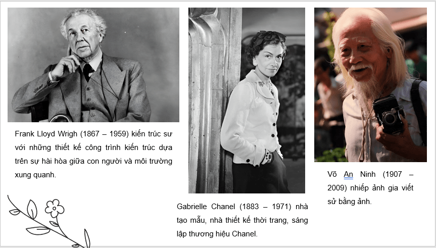 Giáo án điện tử Mĩ thuật 11 Kết nối tri thức Bài 2: Tìm hiểu tác giả trong lĩnh vực mĩ thuật | PPT Mĩ thuật 11