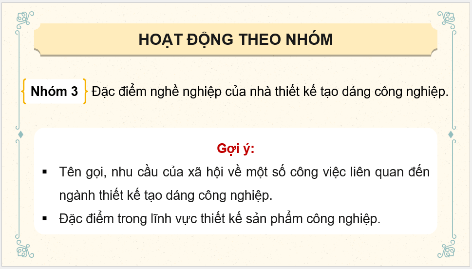 Giáo án điện tử Mĩ thuật 12 Kết nối tri thức Bài 1: Thiết kế sản phẩm tạo dáng công nghiệp | PPT Mĩ thuật 12