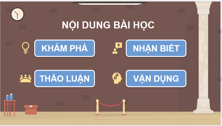 Giáo án điện tử Mĩ thuật 12 Kết nối tri thức Bài 2: Sắp đặt sản phẩm điêu khắc bằng vật liệu sẵn có | PPT Mĩ thuật 12