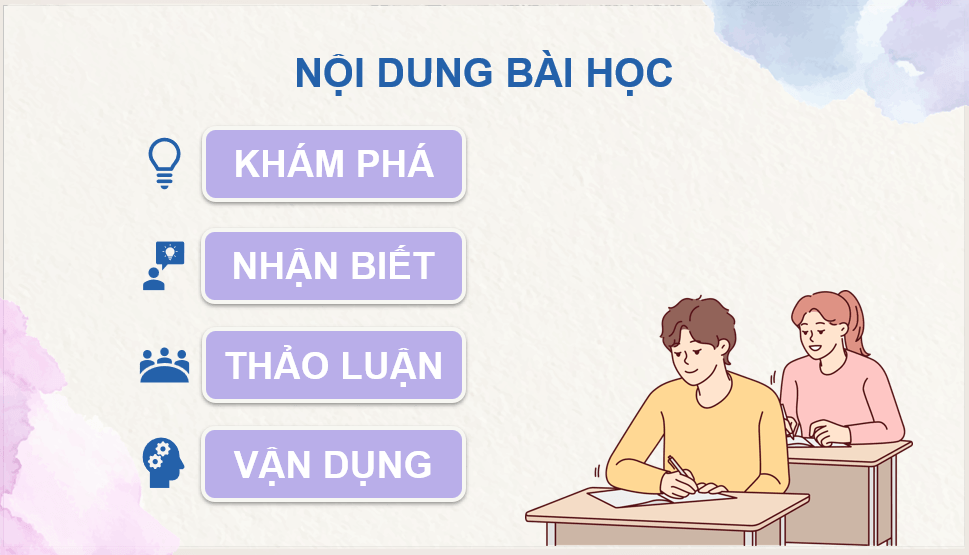 Giáo án điện tử Mĩ thuật 12 Kết nối tri thức Bài 2: Tranh màu bột | PPT Mĩ thuật 12