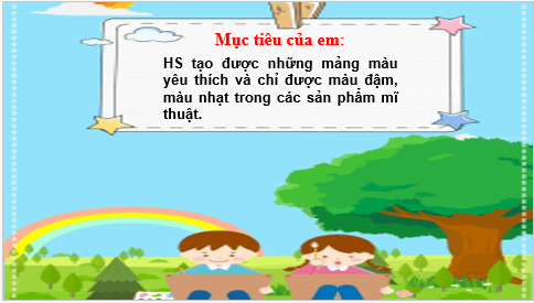 Giáo án điện tử Mĩ thuật lớp 2 Kết nối tri thức Chủ đề 4: Những mảng màu yêu thích | PPT Mĩ thuật 2
