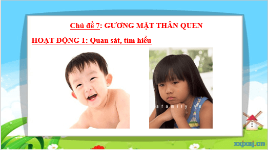 Giáo án điện tử Mĩ thuật lớp 2 Kết nối tri thức Chủ đề 7: Gương mặt thân quen | PPT Mĩ thuật 2
