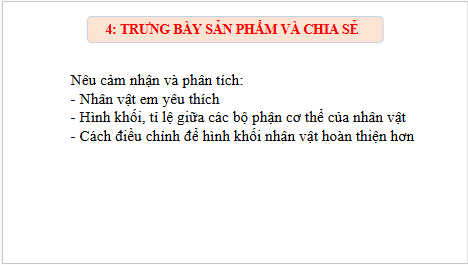 Giáo án điện tử Mĩ thuật 6 Chân trời sáng tạo Bài 1: Nhân vật 3D từ dây thép | PPT Mĩ thuật 6