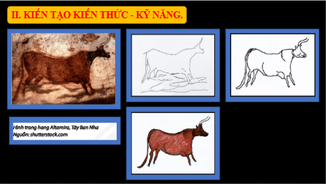 Giáo án điện tử Mĩ thuật 6 Chân trời sáng tạo Bài 1: Những hình vẽ trong hang động | PPT Mĩ thuật 6