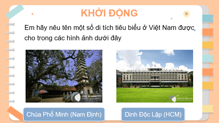 Giáo án điện tử Mĩ thuật 7 Kết nối tri thức Bài 3: Hình ảnh di tích trong sáng tạo mĩ thuật | PPT Mĩ thuật 7