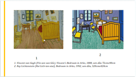 Giáo án điện tử Mĩ thuật 9 Chân trời sáng tạo Bài 11: Vẽ tranh theo phong cách nghệ thuật Pop art | PPT Mĩ thuật 9