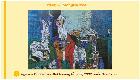 Giáo án điện tử Mĩ thuật 9 Chân trời sáng tạo Bài 13: Tranh in đương đại | PPT Mĩ thuật 9