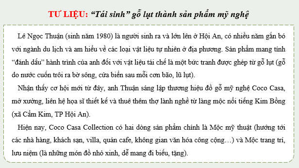 Giáo án điện tử Mĩ thuật 9 Kết nối tri thức Bài 14: Thiết kế sản phẩm đồ gia dụng từ vật liệu đã qua sử dụng | PPT Mĩ thuật 9