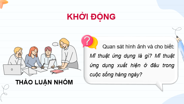 Giáo án điện tử Mĩ thuật 9 Kết nối tri thức Bài 15: Ngành, nghề liên quan đến mĩ thuật ứng dụng | PPT Mĩ thuật 9
