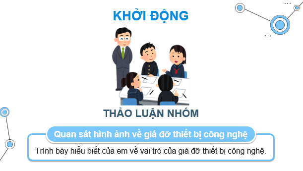 Giáo án điện tử Mĩ thuật 9 Kết nối tri thức Bài 4: Thiết kế giá đỡ thiết bị công nghệ | PPT Mĩ thuật 9