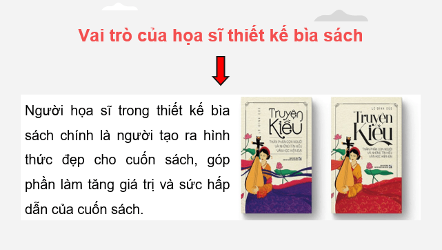 Giáo án điện tử Mĩ thuật 9 Kết nối tri thức Bài 5: Thiết kế bìa sách | PPT Mĩ thuật 9