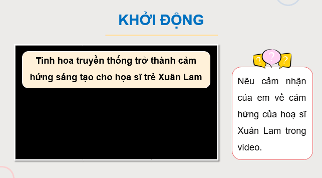 Giáo án điện tử Mĩ thuật 9 Kết nối tri thức Bài 7: Cảm hứng trong sáng tác hội hoạ | PPT Mĩ thuật 9