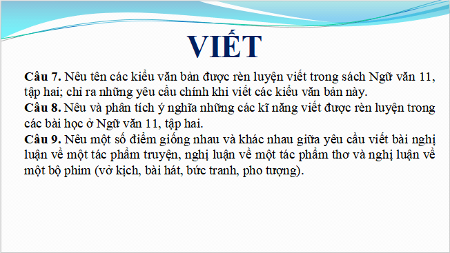 Giáo án điện tử bài Viết trang 148 Tập 2 | PPT Văn 11 Cánh diều